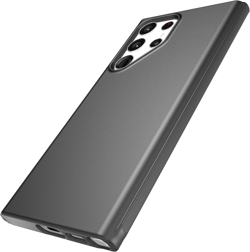 Tech21 Galaxy S22 Ultra Evo Lite Protective Non-slip Back Phone Case - Black My Outlet Store