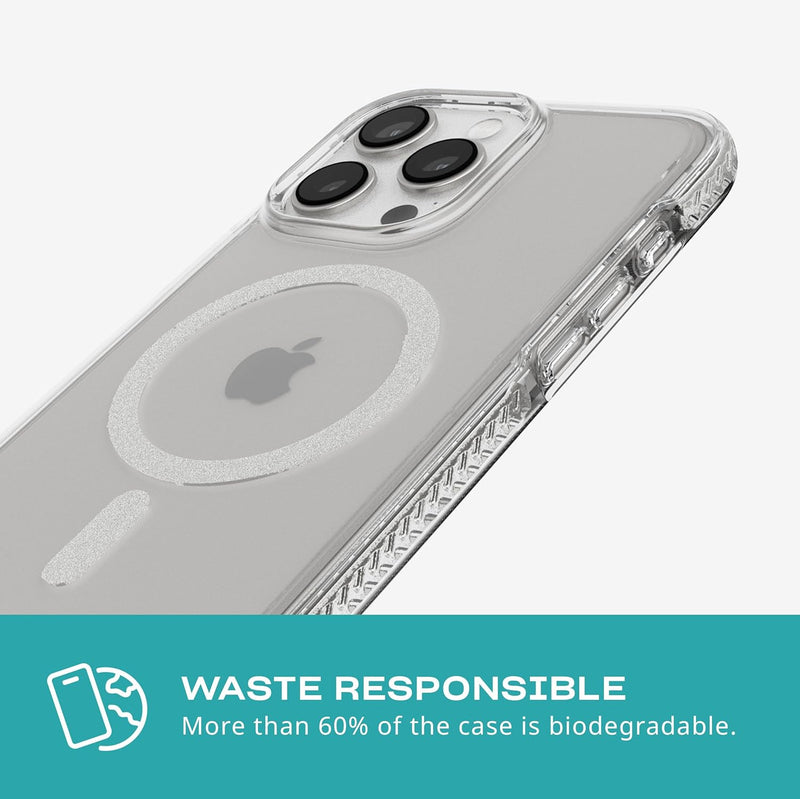 Tech21 Evo Crystal Back Case with MagSafe for iPhone 15 Pro Max - Clear My Outlet Store
