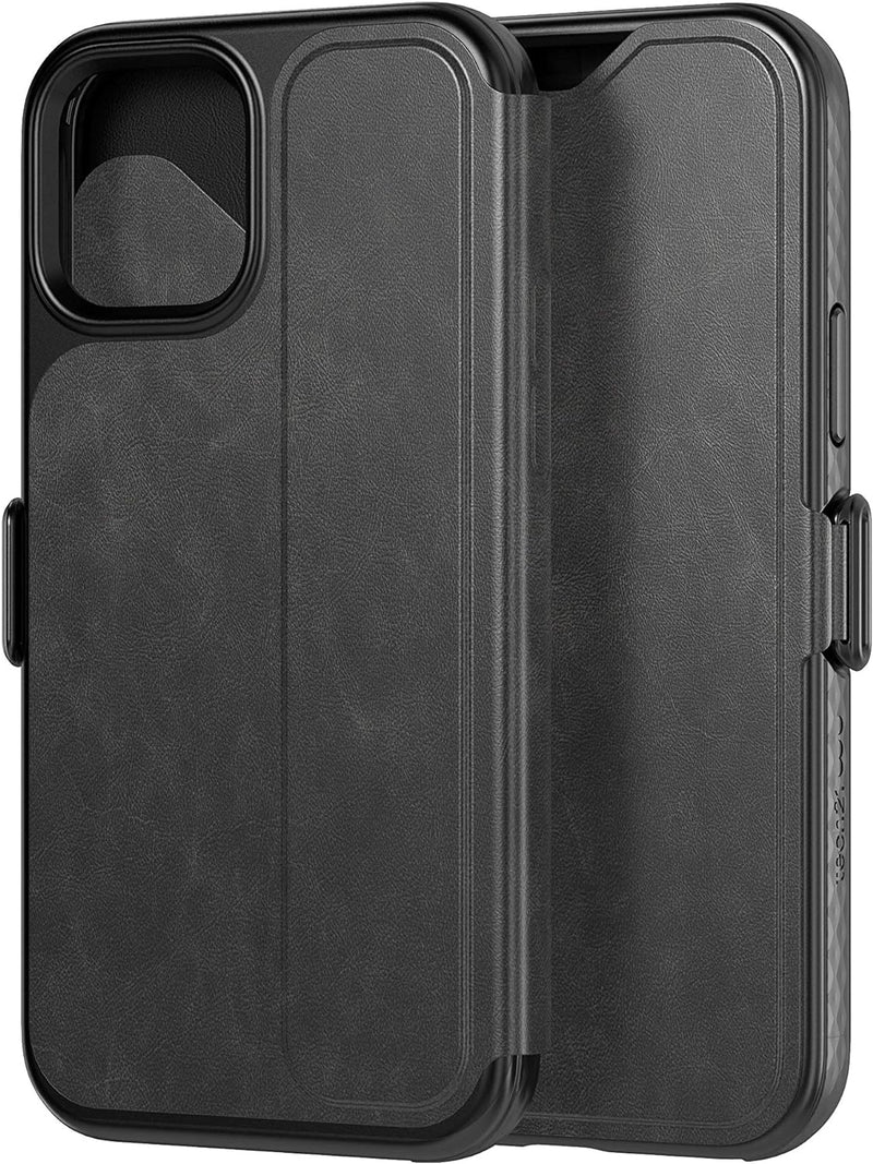 Tech21 iPhone 12/12 Pro Hygienic Protection EvoWallet Case Black My Outlet Store