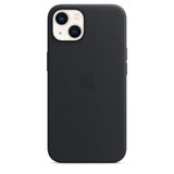 Apple iPhone 14 Plus Leather Case with MagSafe - Orange/Midnight My Outlet Store