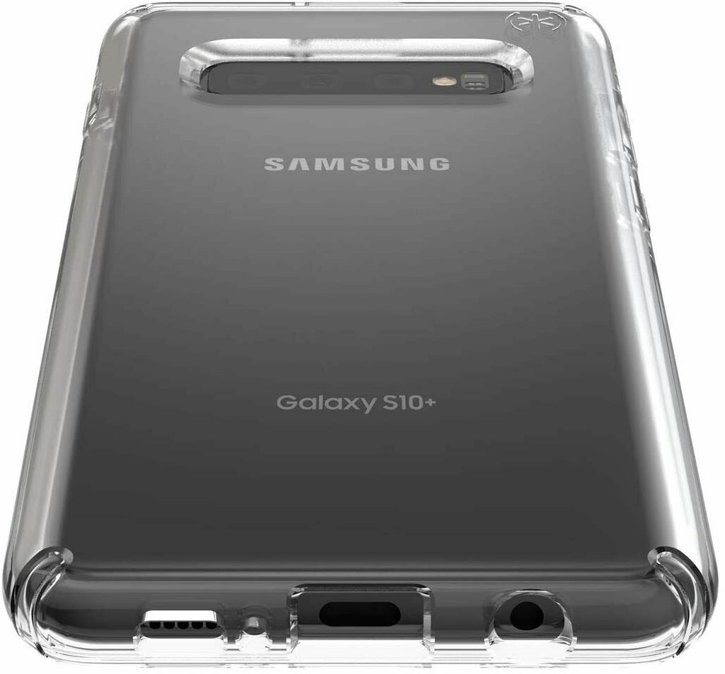 Speck Samsung Galaxy S10+ Presidio Stay Clear ShockProof Slim Case Cover My Outlet Store