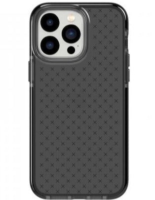 Tech21 Evo Check Drop Protection Case for iPhone 14 Pro Max - Smokey Black My Outlet Store