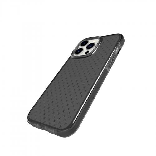 Tech21 Evo Check Drop Protection Case for iPhone 14 Pro Max - Smokey Black My Outlet Store