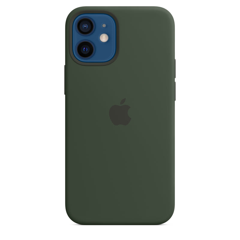 Apple Silicone Case with MagSafe for iPhone 12 mini - Cyprus Green My Outlet Store