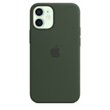 Apple Silicone Case with MagSafe for iPhone 12 mini - Cyprus Green My Outlet Store