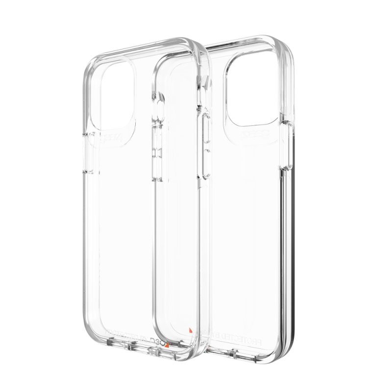 Gear4 iPhone 12 Mini Crystal Clear D30 Rugged Slim Back Snap-On Case Cover New My Outlet Store