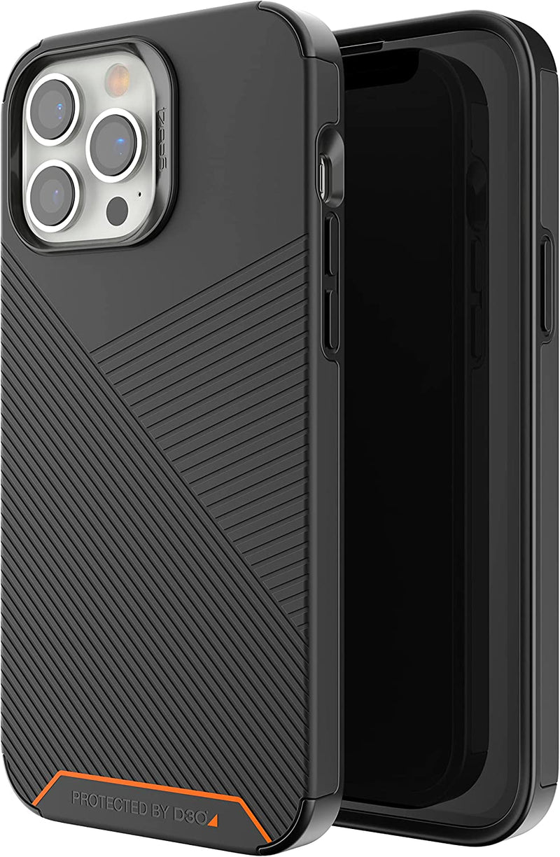 ZAGG Gear4 Denali Antimicrobial MagSafe Snap Case for iPhone 13 Pro Max Black My Outlet Store