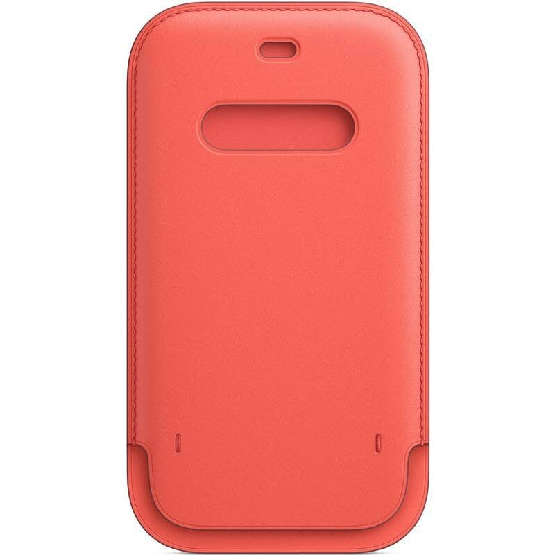 Apple iPhone 12 Mini Leather Sleeve with MagSafe - Pink Citrus My Outlet Store