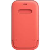 Apple iPhone 12 Mini Leather Sleeve with MagSafe - Pink Citrus My Outlet Store