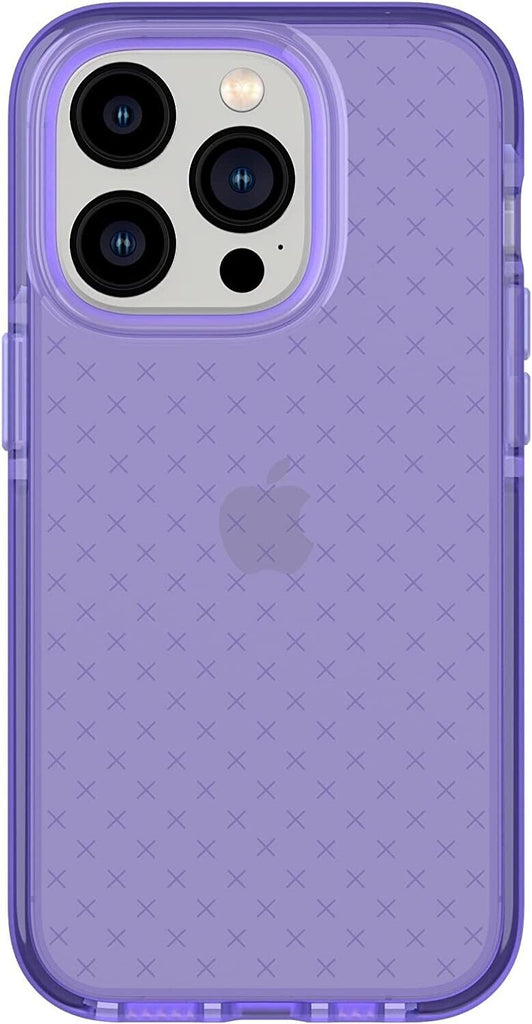 tech21 iPhone 14 Pro Max Strong Rugged Evo Check Back Case - Purple My Outlet Store
