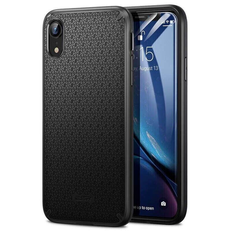 Premium iPhone XR ESR Stylish Ultra Slim Protective Back Case Cover - Black My Outlet Store