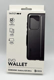 Tech21 Evo Wallet for Galaxy S20 Ultra - Black Phone Case with Drop Protection My Outlet Store