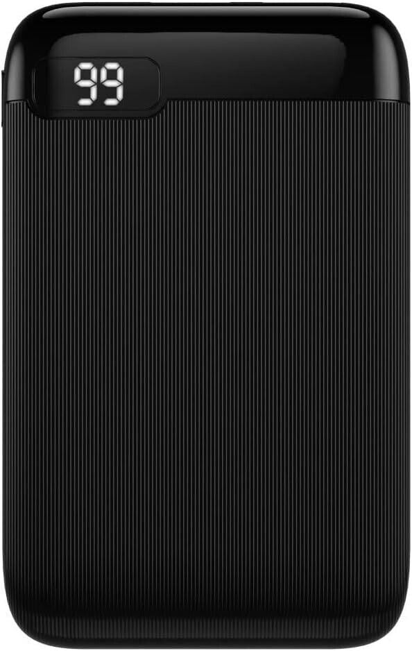 Setty Travel Battery Powerbank 5000mAh 2xUSB Port - Black My Outlet Store