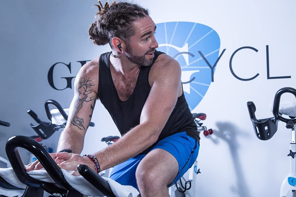 Braven Earbuds Flye Sport Wireless IPX5 Tangle-Free Water Proof Grey/Green My Outlet Store