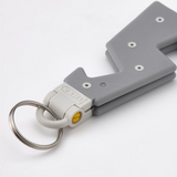 YUPPIENALLE Mobile Phone Holder & Key Ring for iPhone/Samsung Grey My Outlet Store
