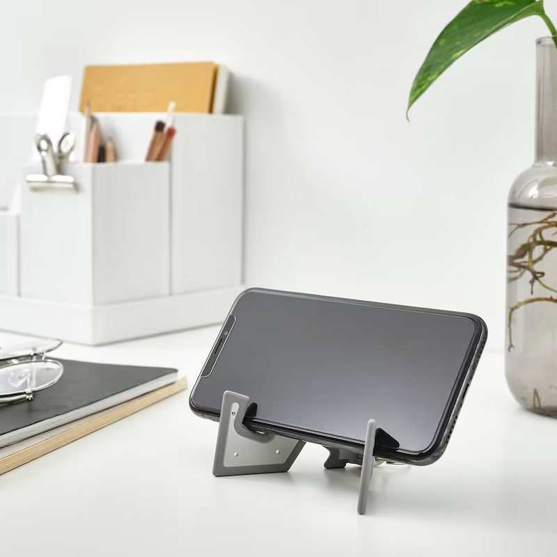 YUPPIENALLE Mobile Phone Holder & Key Ring for iPhone/Samsung Grey My Outlet Store