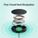 AUKEY LC-A1 Aircore 15W Magnetic Wireless Charger - Black My Outlet Store