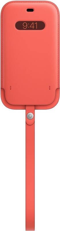 Apple iPhone 12 Mini Leather Sleeve with MagSafe - Pink Citrus My Outlet Store