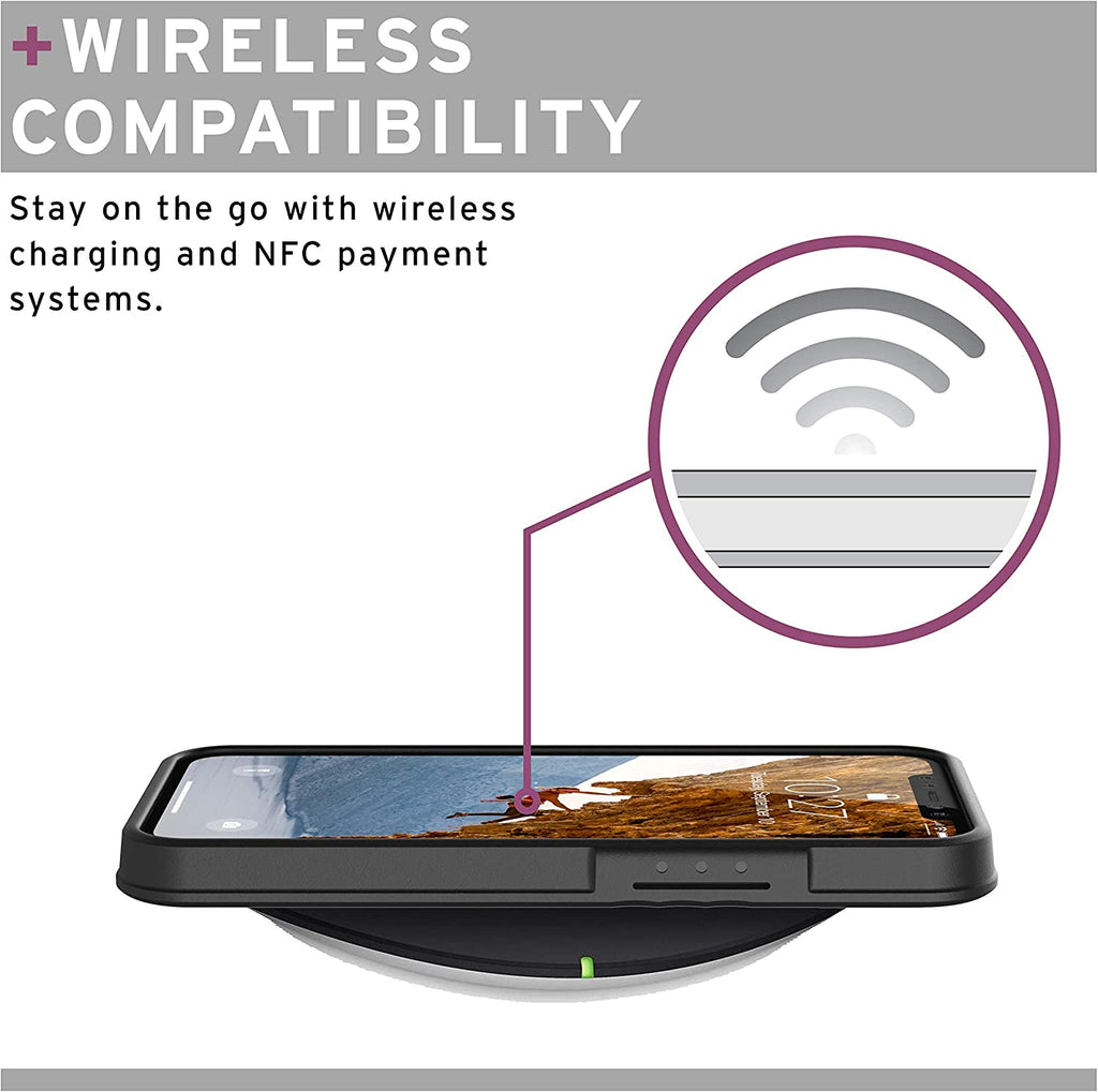 UAG iPhone 12 Mini Anchor Series Stylish Ultra Thin Hardshell Case - Gray/Black My Outlet Store