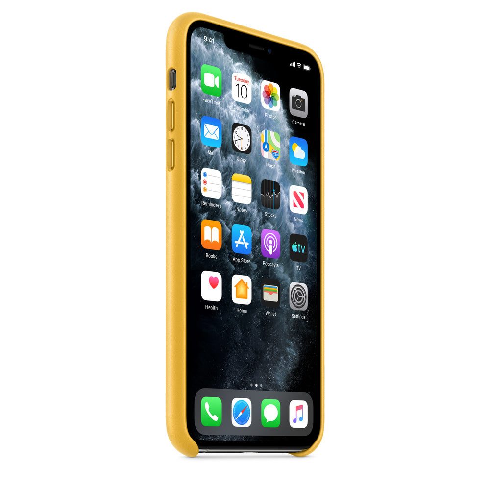 Authentic Apple Leather Case Snap On Cover For iPhone 11 Pro Max My Outlet Store