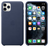 Authentic Apple Leather Case Snap On Cover For iPhone 11 Pro Max My Outlet Store
