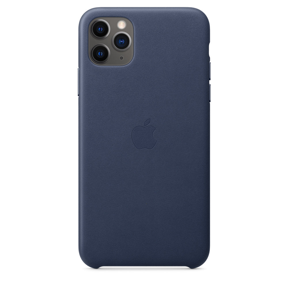Authentic Apple Leather Case Snap On Cover For iPhone 11 Pro Max My Outlet Store
