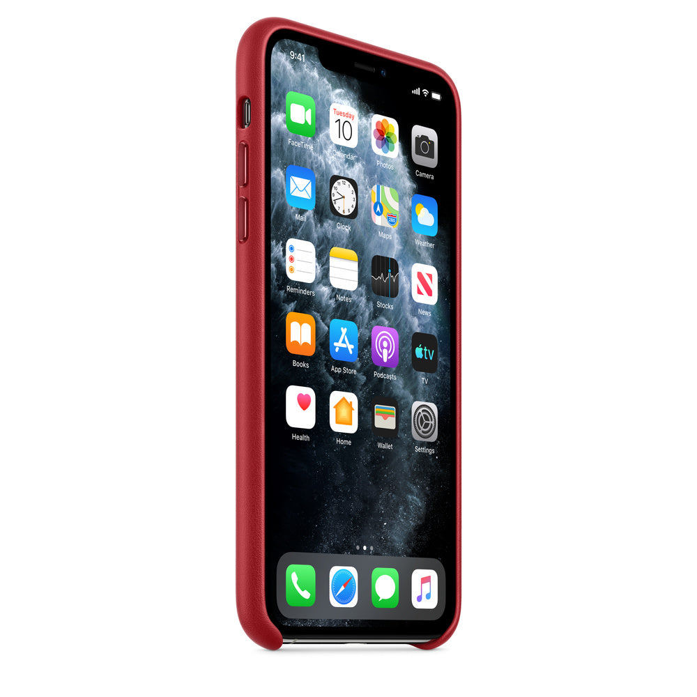 Authentic Apple Leather Case Snap On Cover For iPhone 11 Pro Max My Outlet Store