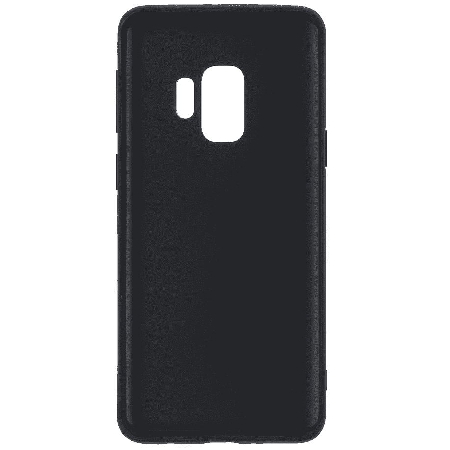 BMW Hexagon Real Leather / Silicone Hard Case Black/Navy for Samsung Galaxy S9 My Outlet Store