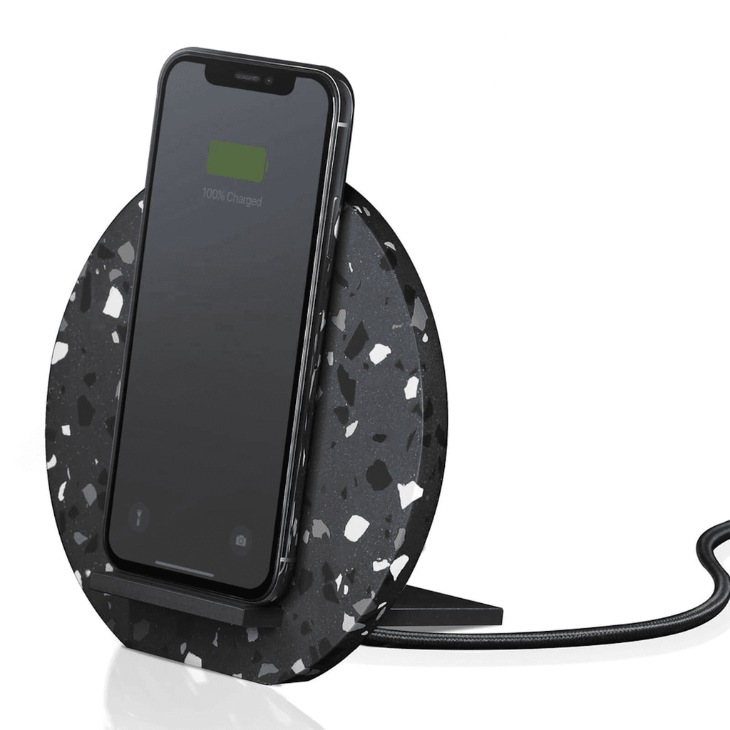 Native Union 10W Fast Charging Versatile Stand Dock Wireless Charger Terrazzo My Outlet Store