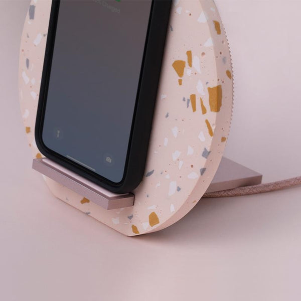 Native Union 10W Fast Charging Versatile Stand Dock Wireless Charger Terrazzo My Outlet Store