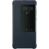 Huawei Mate 20 Protective Ultra Slim Smart View Flip Case Cover - Dark Blue My Outlet Store