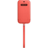 iPhone 12 Pro Max Leather Sleeve with MagSafe - Pink Citrus My Outlet Store