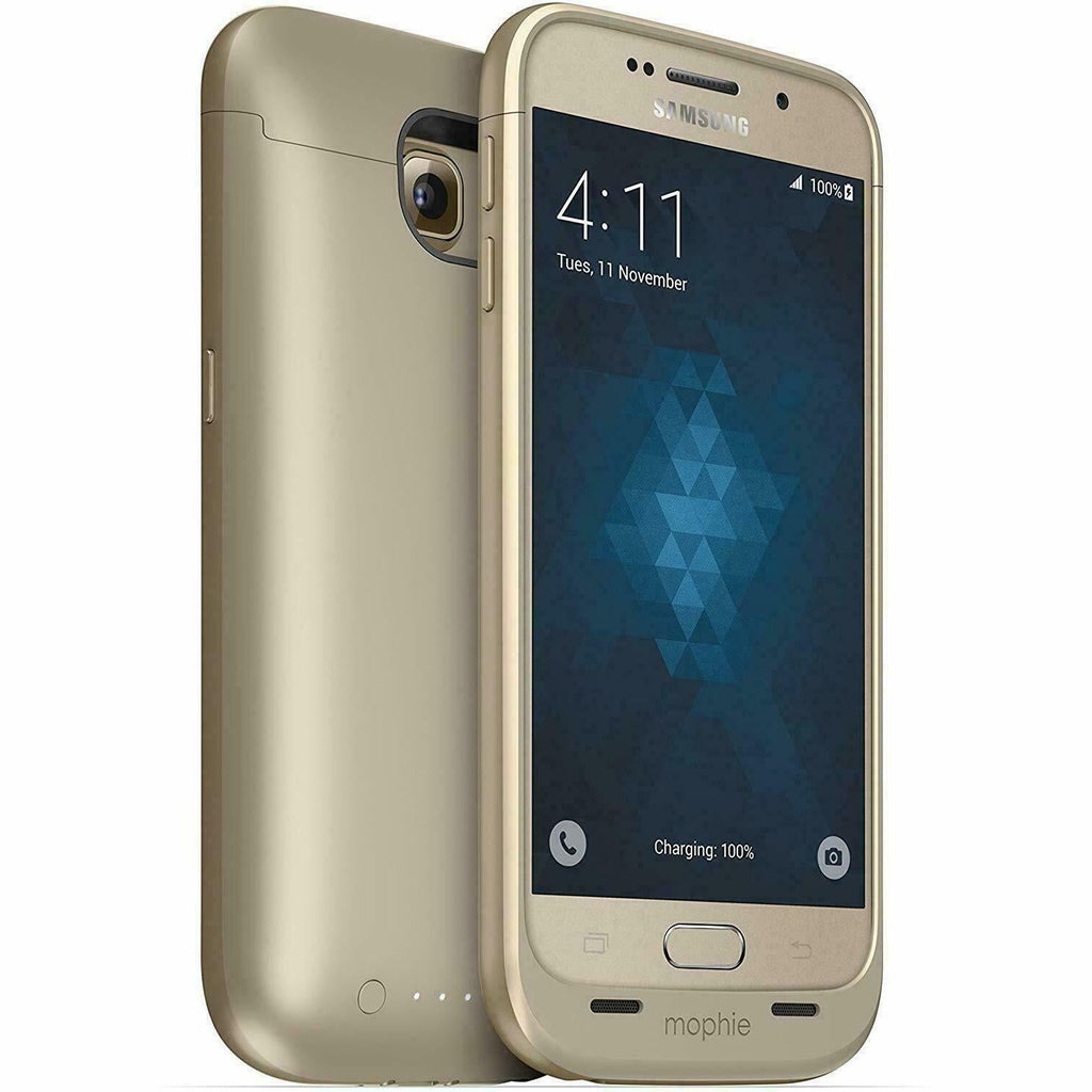 Mophie Juice Pack Battery Case Cover For Samsung Galaxy S6 Gold Best Gift My Outlet Store