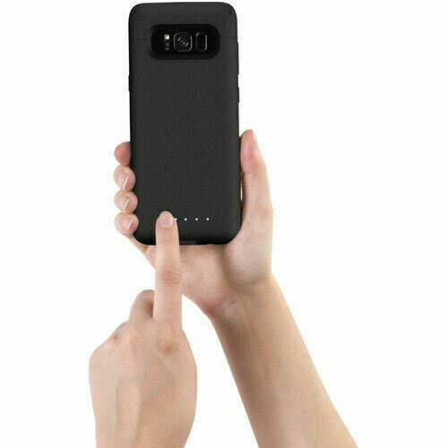Mophie Juice Pack Slim Wireless Charging Battery Case Black For Samsung S8+ My Outlet Store