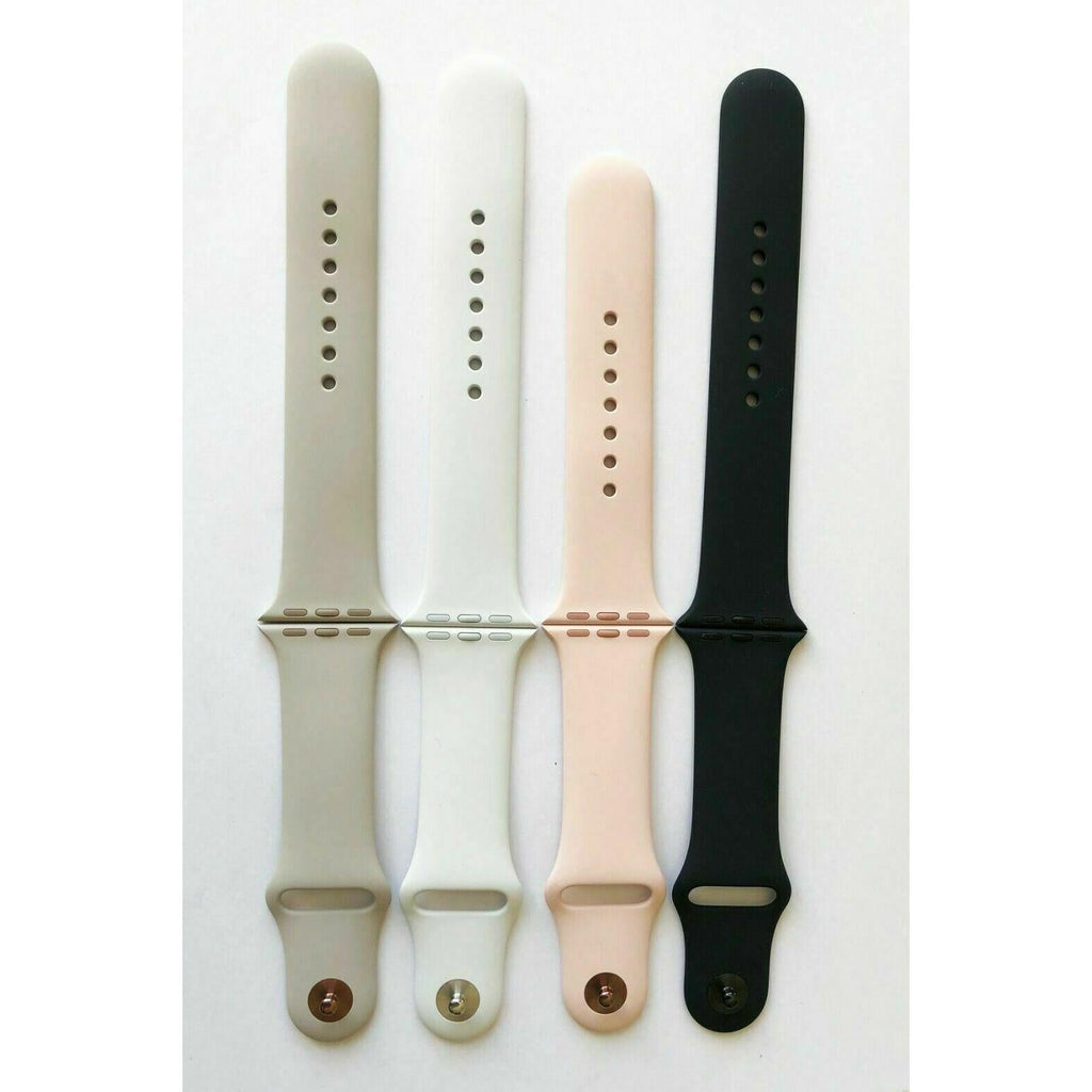 Official Original Apple Watch Sport Band Strap Replacement Soft Silicone S/M-M/L My Outlet Store