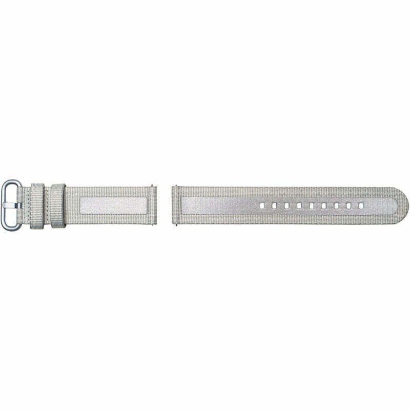 Official Samsung Galaxy Watch with 20mm Band Width Textile Strap - Grey My Outlet Store