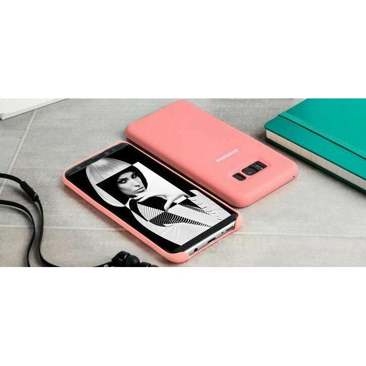 Samsung Galaxy S8+ Ultra Thin Strong Silky Soft Touch Silicone Cover Case Pink My Outlet Store