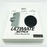 Skech iPhone 11 Pro Ultimate 360 Pack Case+Screen Protector+Wireless Charger My Outlet Store