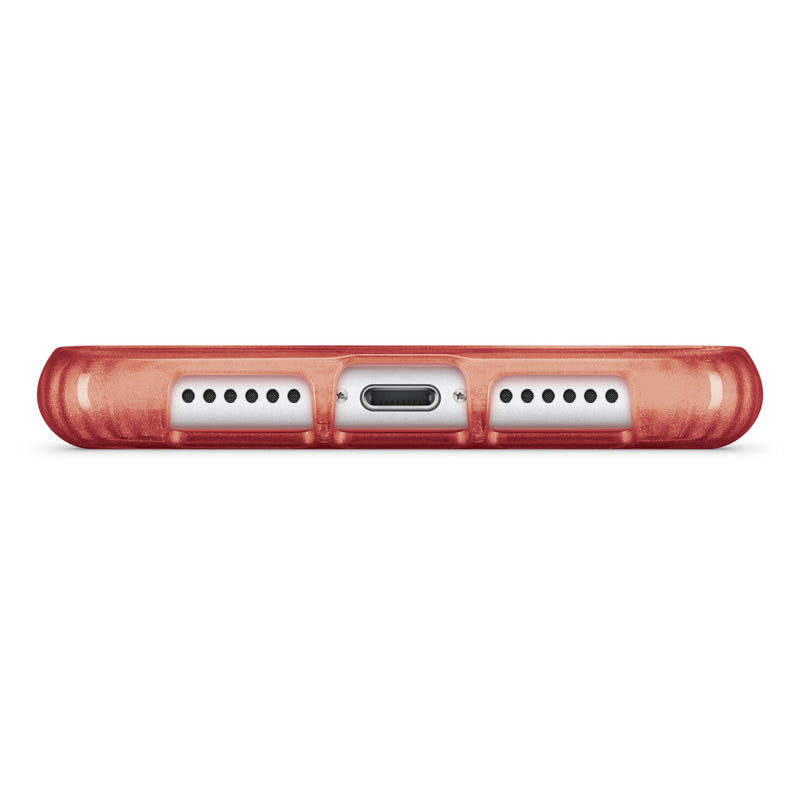 Tech21 Pure Ombre Hardshell Tough Thin Case Cover for Apple iPhone XR - Red My Outlet Store