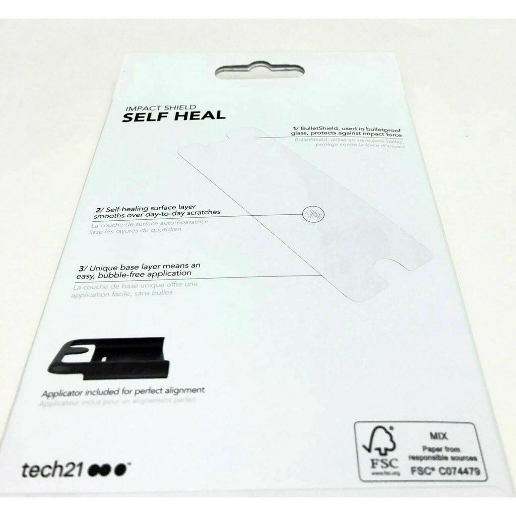 Tech21 Impact Easy Fit Shield SelfHeal Screen Protector for iPhone X/Xs/7/8/Plus My Outlet Store