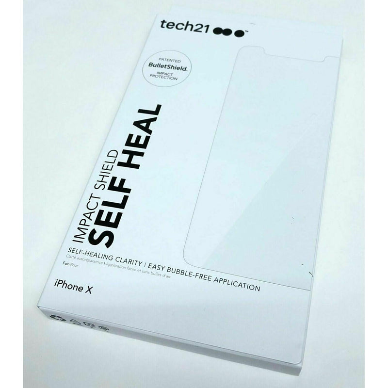 Tech21 Impact Easy Fit Shield SelfHeal Screen Protector for iPhone X/Xs/7/8/Plus My Outlet Store