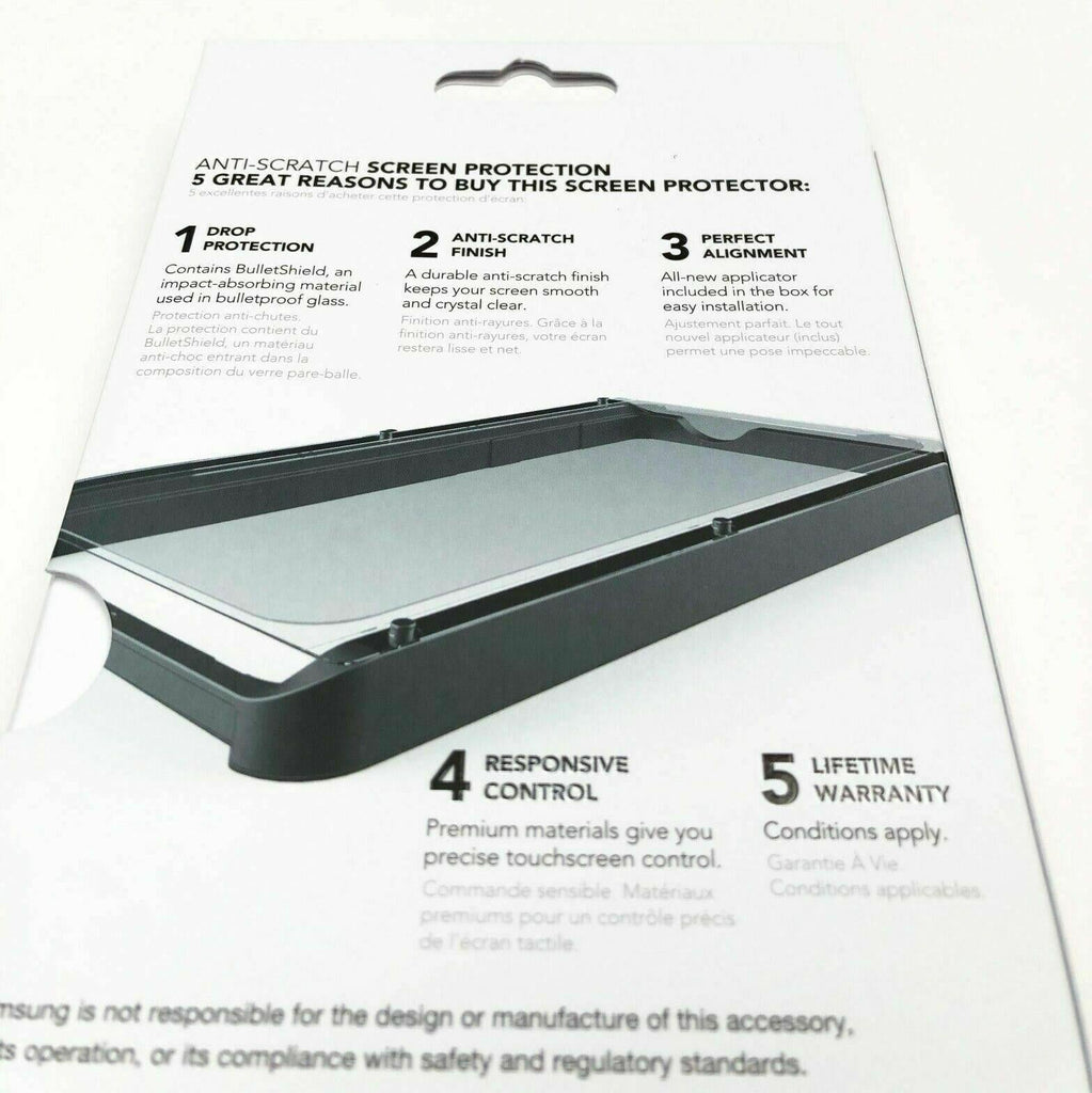 Tech21 Impact Shield BulletShield Screen Protector for Samsung Galaxy S9 / Note9 My Outlet Store