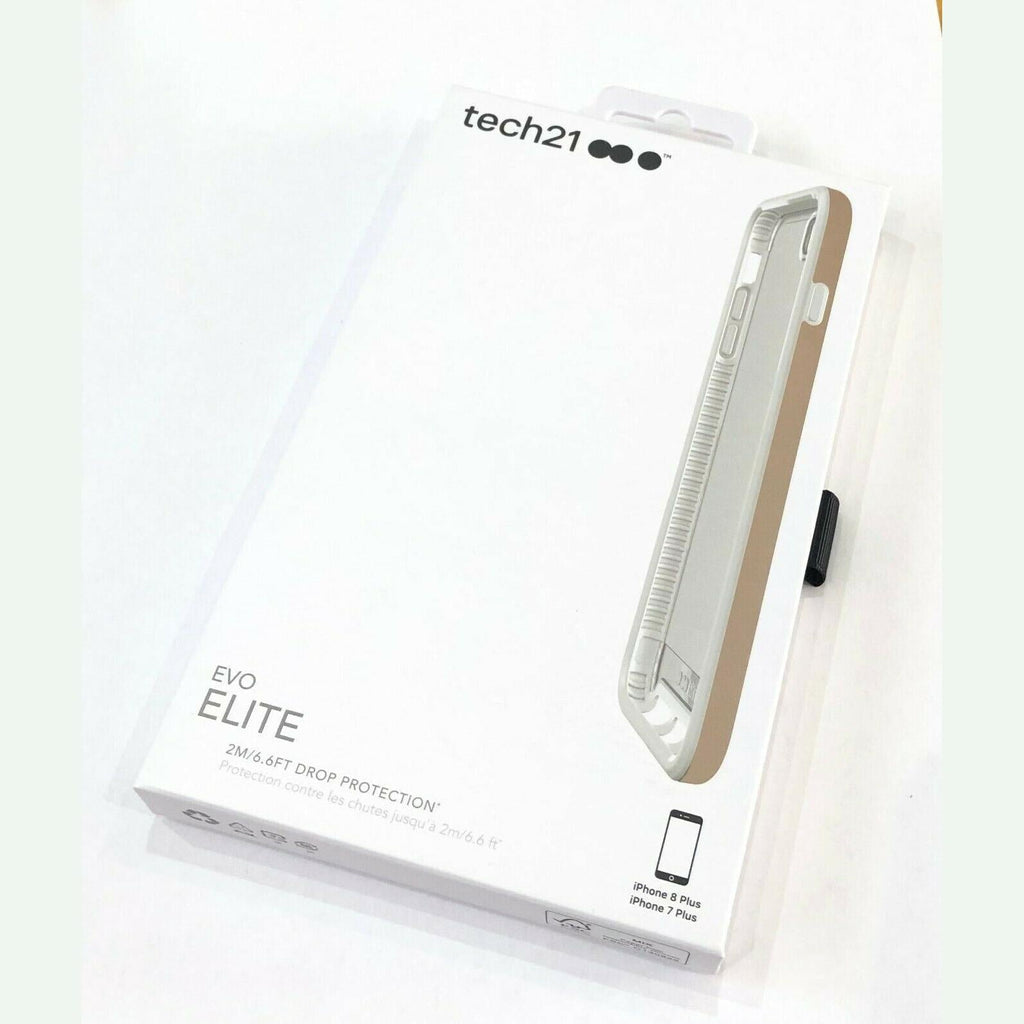 Tech21 iPhone 8 Plus/7 Plus Elite Shock Proof Case Cover Silver/Black/Rose Gold My Outlet Store