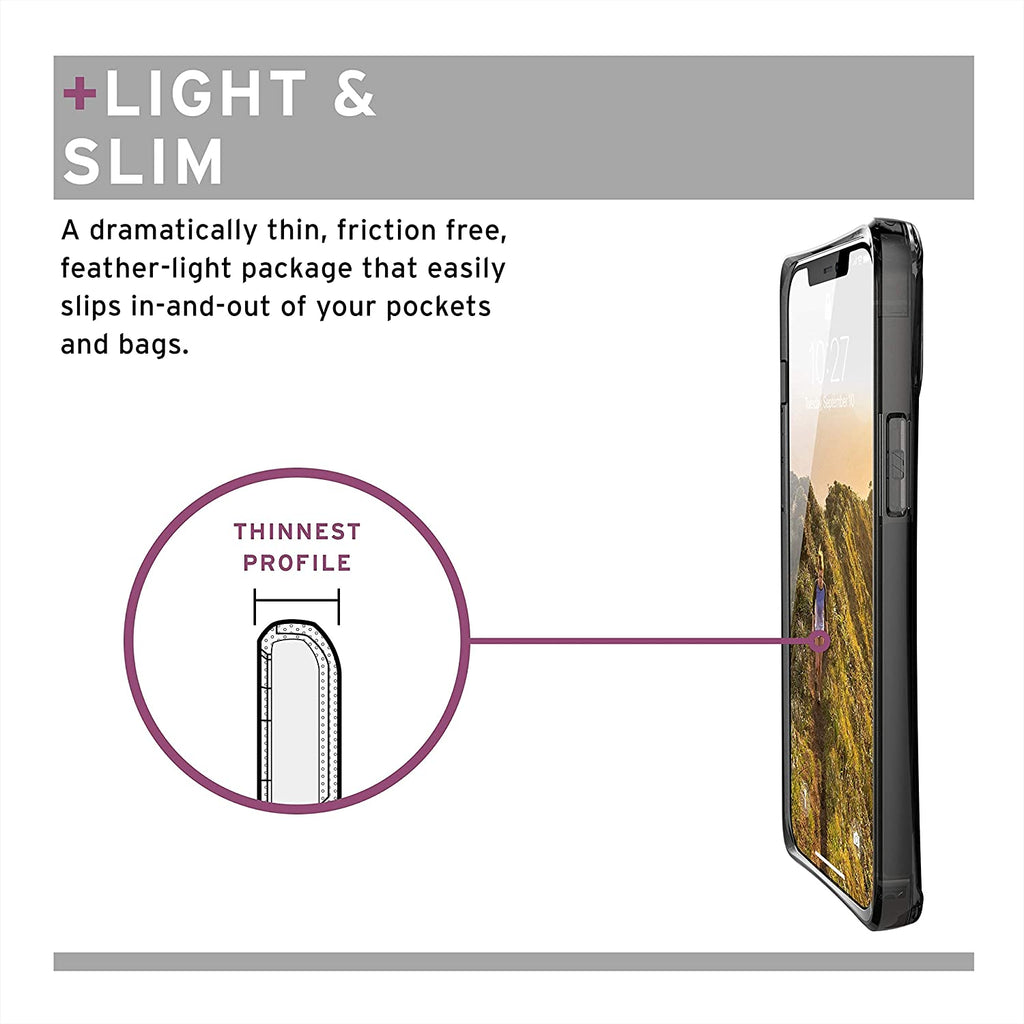 UAG Mouve Tough Strong Case Cover for Apple iPhone 12 Pro Max Case - Ash My Outlet Store