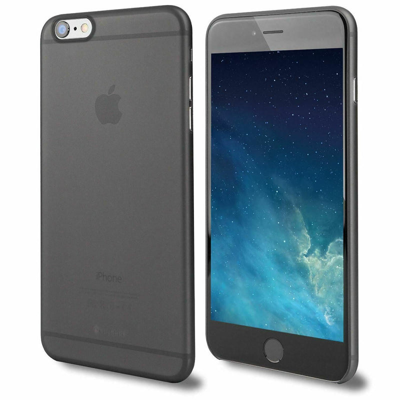 Ultra Thin Slim Hard 0.3mm Cover Case Skin Air Case iPhone 6 Plus 6s Plus Black My Outlet Store