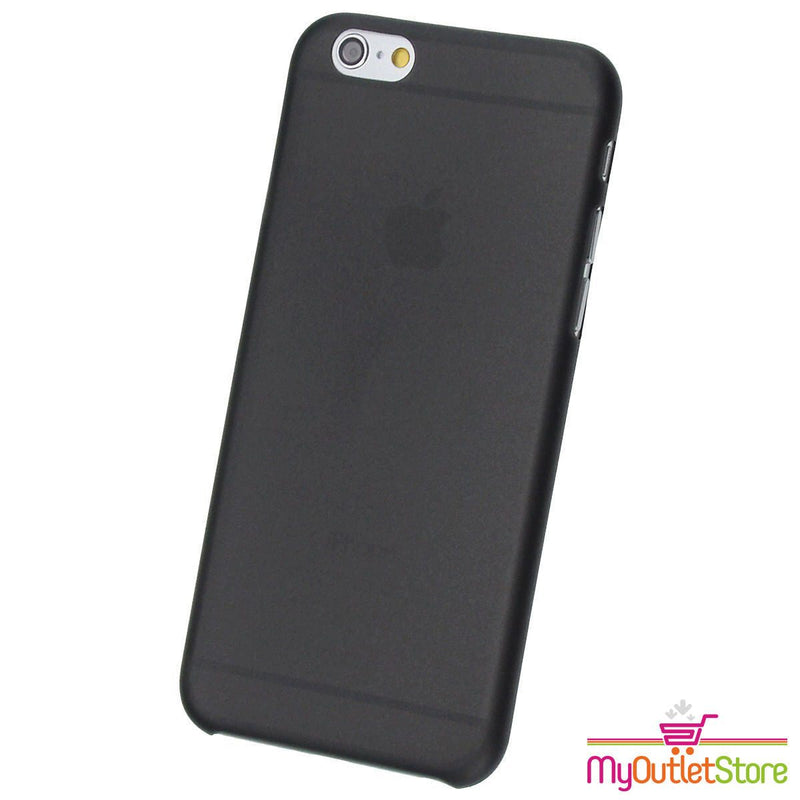 Ultra Thin Slim Hard 0.3mm Cover Case Skin Air Case for iPhone 6/7/Plus Black My Outlet Store