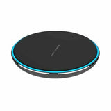 Xqisit 10w Ultra Slim Fast Wireless Charging Station Pad - Black My Outlet Store
