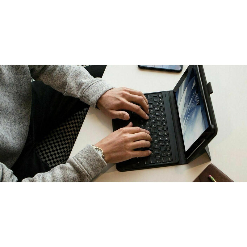 Zagg Messenger Folio Non-Backlit Tablet Keyboard Case for 9.7” iPad Pro Black My Outlet Store