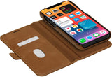 dbramante1928 Wallet Real Leather Case iPhone X/Xs/Xs Max/XR/11/11 Pro Tan/Black My Outlet Store
