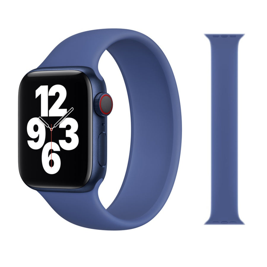 Apple Watch Silicone Solo Loop Strap 42/44/45mm -Size 12- My Outlet Store